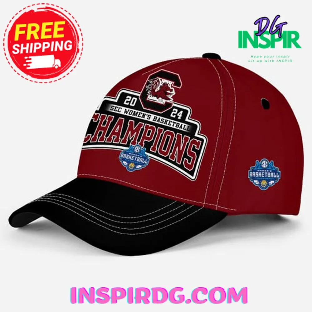-2024 NCAA Women’s Basketball National Champions Fighting South Carolina Gamecocks Classic Cap