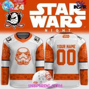 -Anaheim Ducks x Star Wars Night 2024 Hockey Jersey