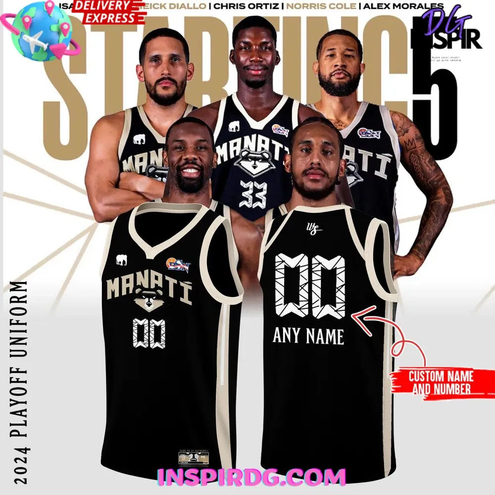 -Osos de Manatí Playoff Uniform 2024 Basketball Jersey