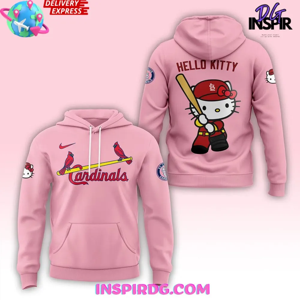 -St. Louis Cardinals x Hello Kitty Night 2024 Hoodie