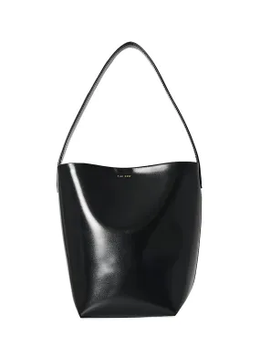 -----------THE ROW ---- ------------BLACK ----Small Park Leather Tote Bag --