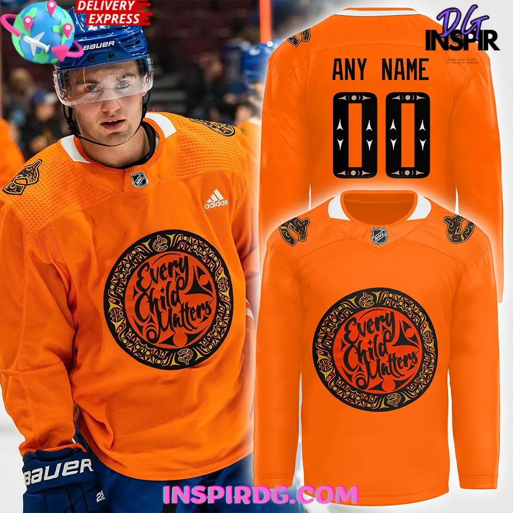-Vancouver Canucks Every Child Matters Hockey Jersey