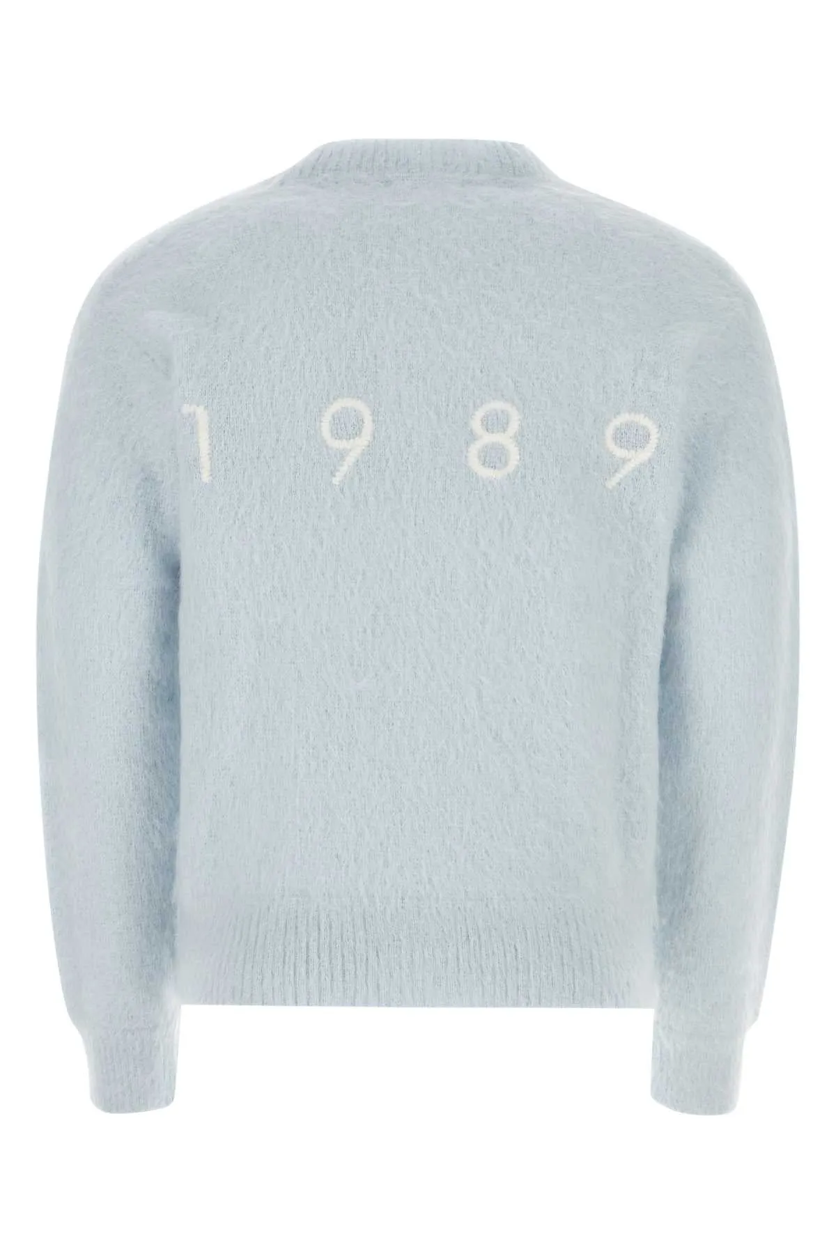 1989 Studio Pastel Light Blue Mohair Blend Cardigan