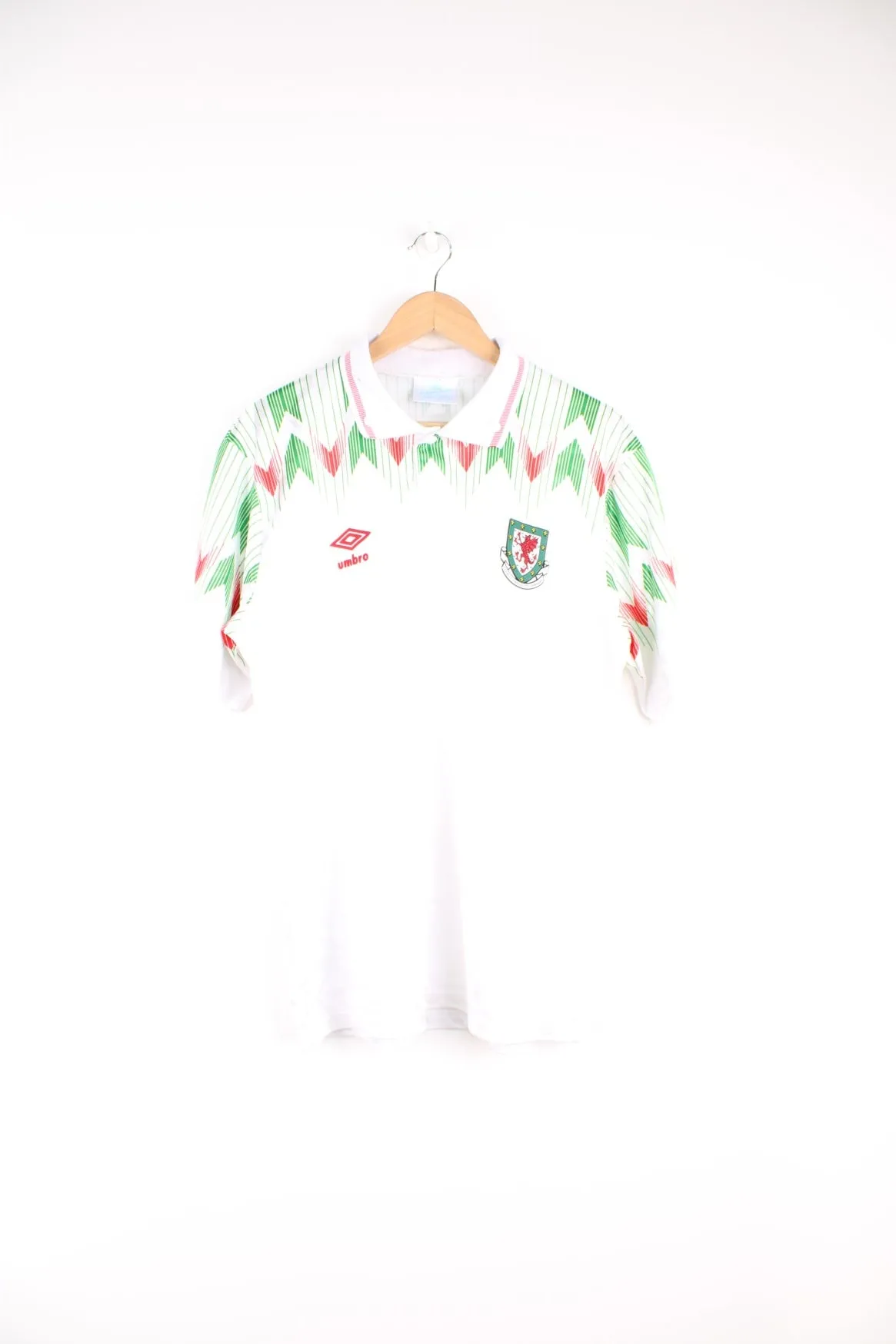 1990-93 Umbro Wales Away Football Shirt