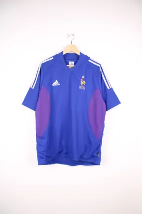 2002-04 France Home Football Shirt