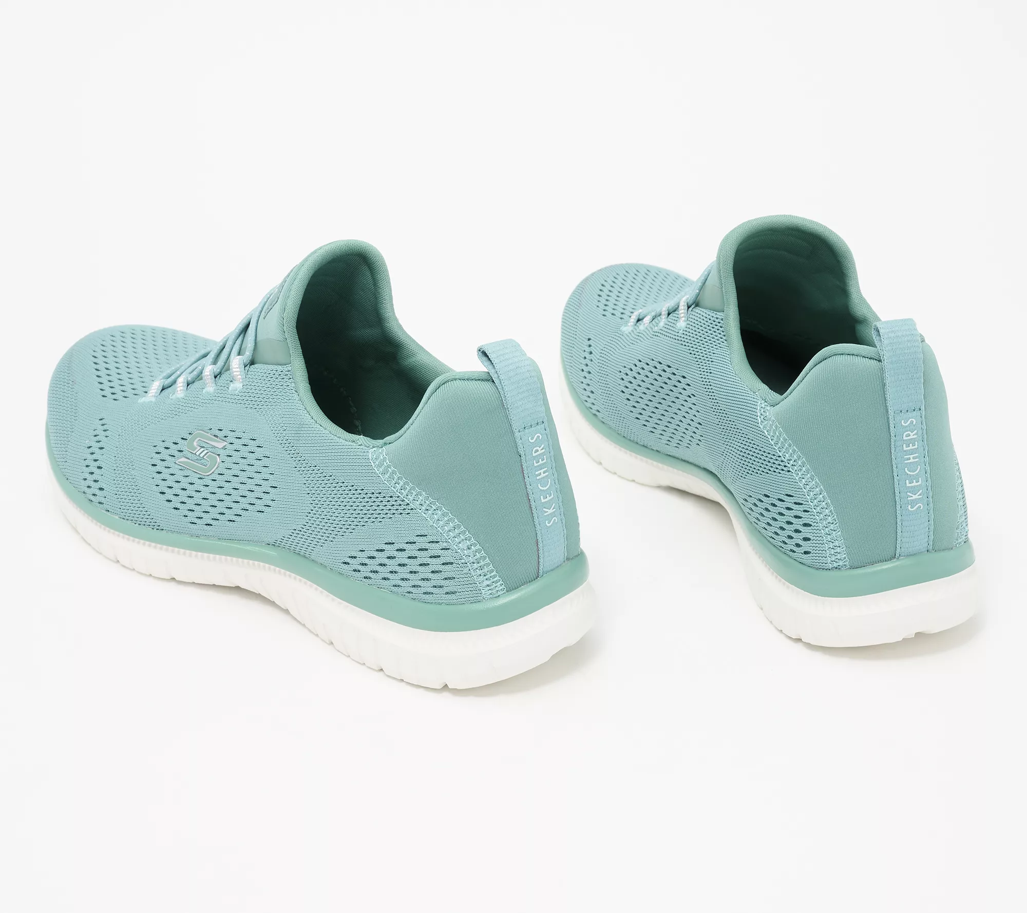 "As Is" Skechers Virtue Washable Mesh Slip-On Bungee Sneakers