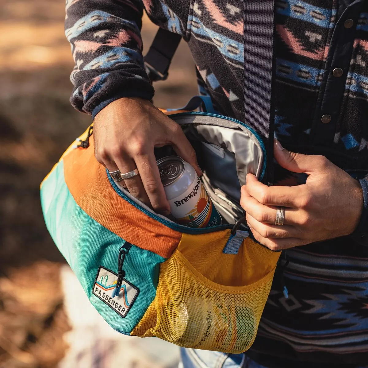 8-Pack Recycled Cooler Bag