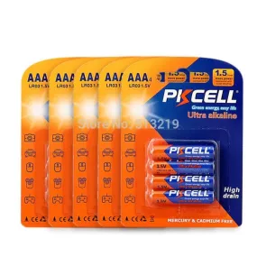AAA Primary and Dry Batteries 1.5V Alkaline For Camera Calculator 5Pack/20Pcs