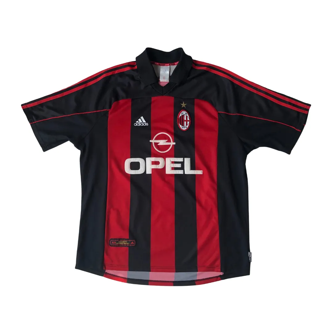 AC Milan 1998/2000 Original Adidas Home Football Shirt XL