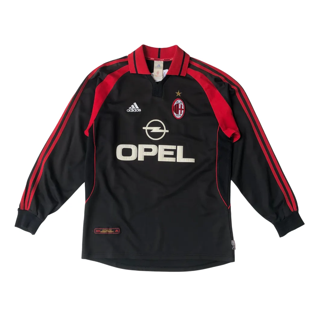 AC Milan 2000/2001 Maldini Original Adidas Third Football Shirt Medium/Large