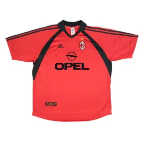 AC Milan Italy 2001/2002 Original Adidas Third Football Shirt XXL