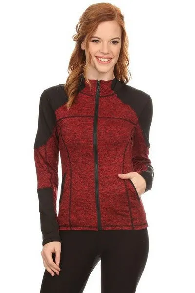 Active Wear Zip Up Jacket