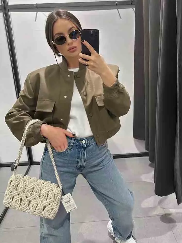 ADANNA BOMBER JACKET