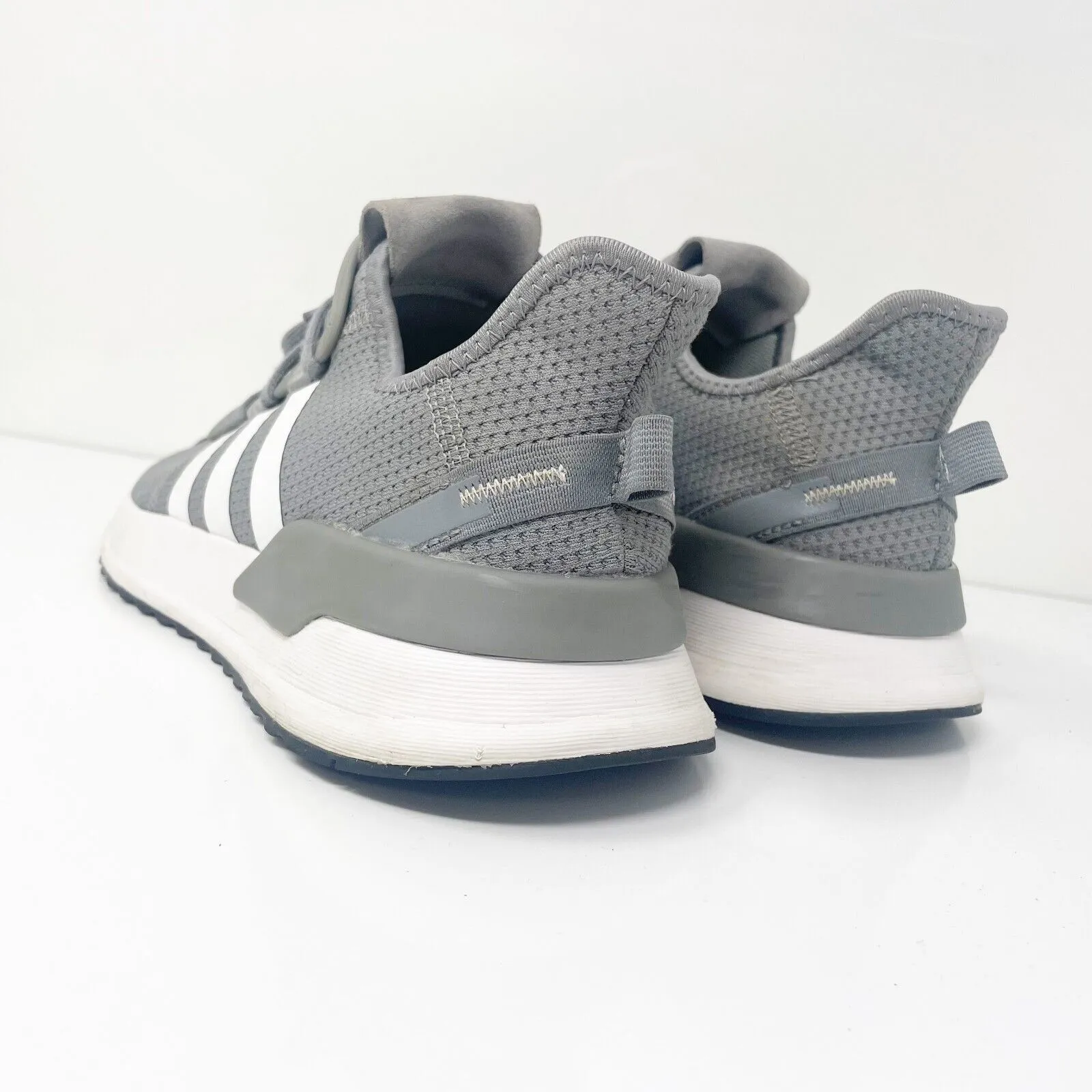 Adidas Boys U Path Run G28111 Gray Running Shoes Sneakers Size 7