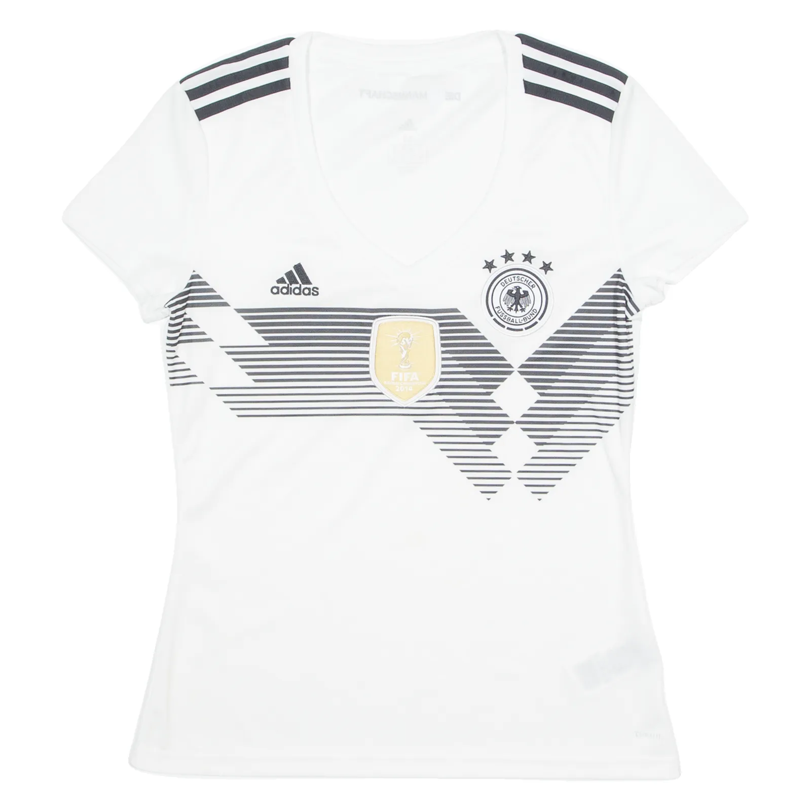 ADIDAS GERMANY FC Womens Football Shirt Jersey White M