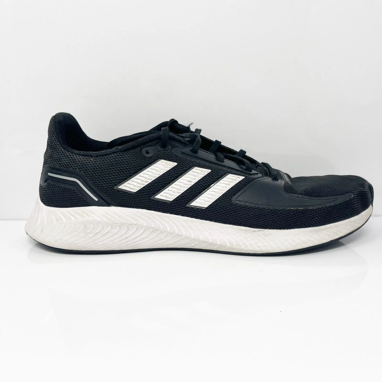 Adidas Mens Run Falcon 2.0 FY5943 Black Running Shoes Sneakers Size 10