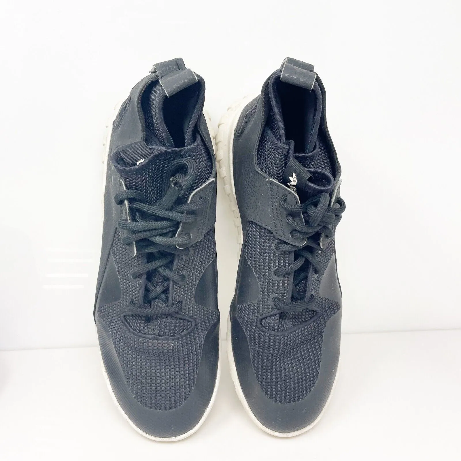 Adidas Mens Tubular X S77843 Black Running Shoes Sneakers Size 9.5