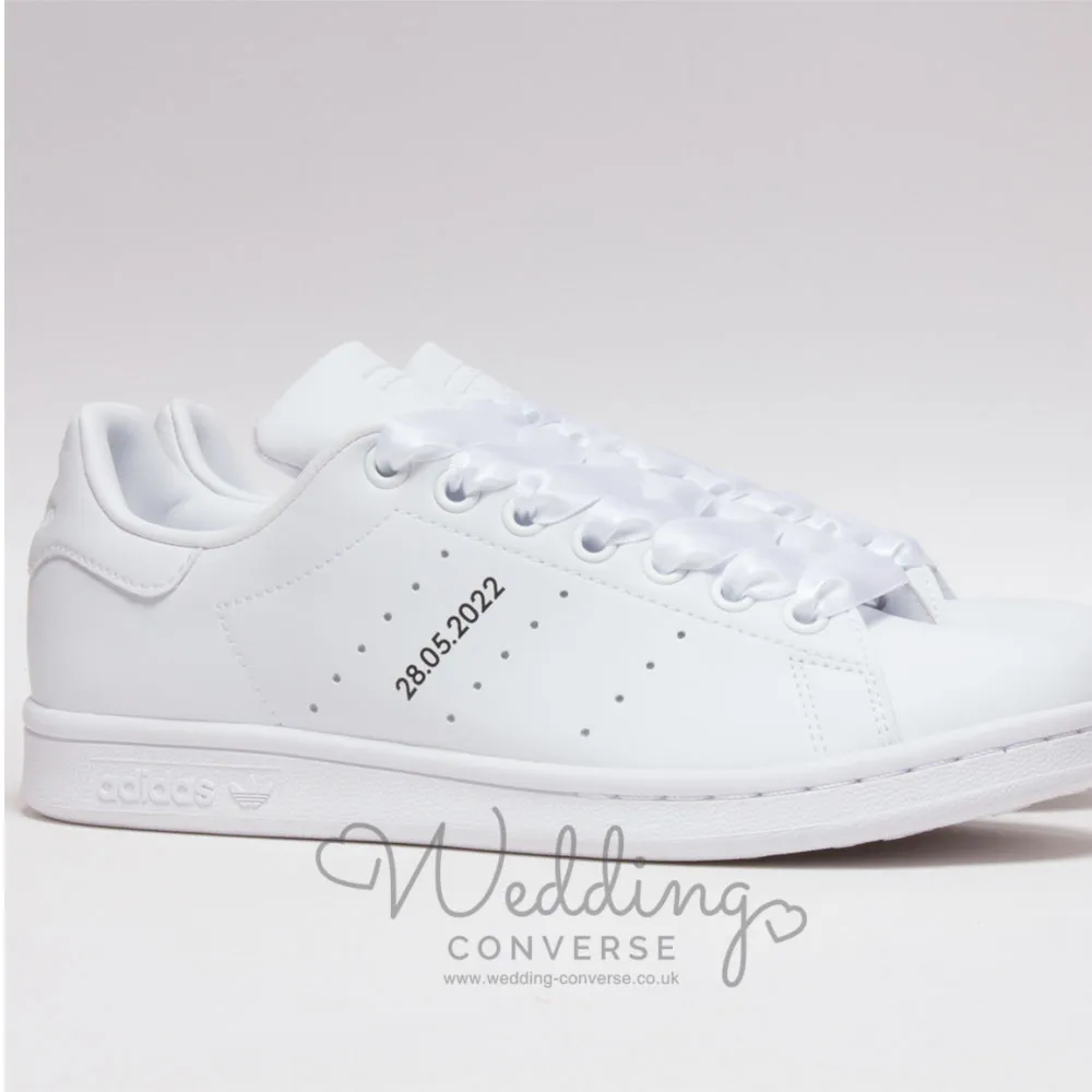 Adidas Personalisable Custom Trainers Bride & Groom (Stan Smith)