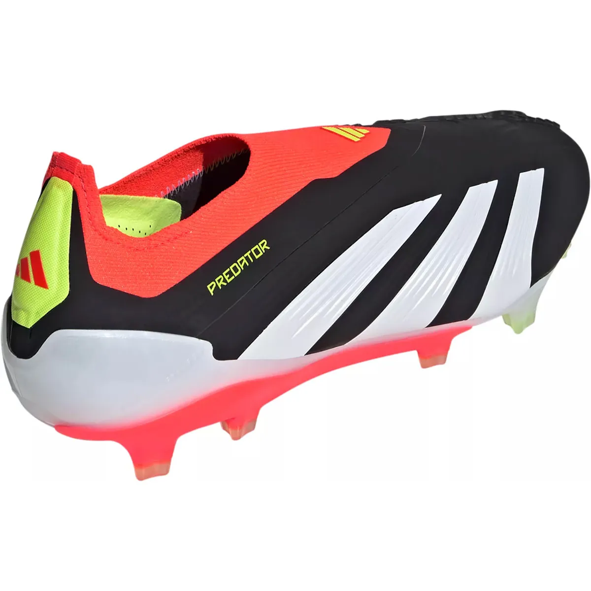 Adidas Predator Elite Laceless FG (Black/Orange)