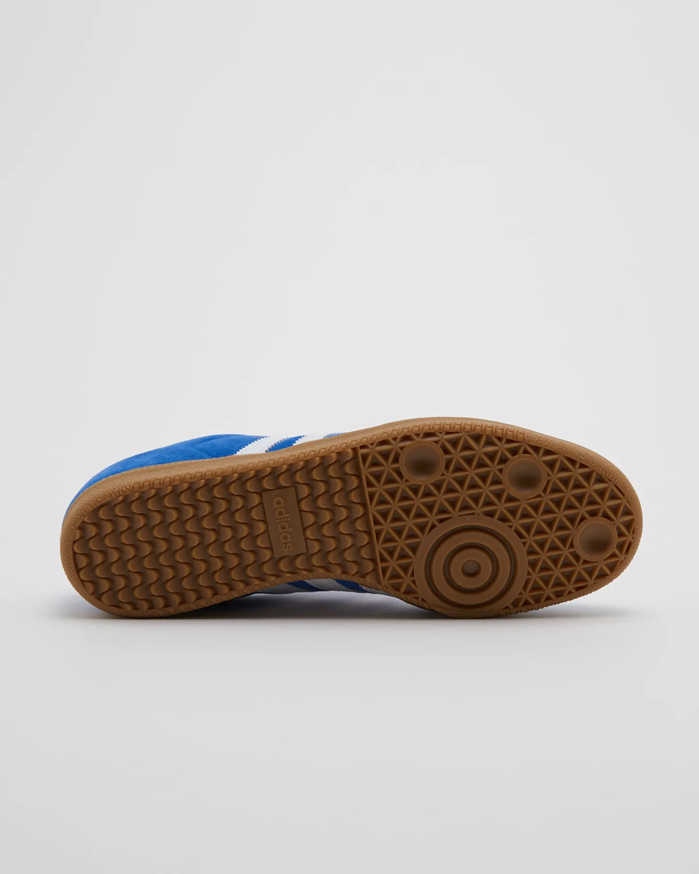 Adidas Samba Adv Shoe - Blue Bird/Cloud White/Gold Metallic | SurfStitch
