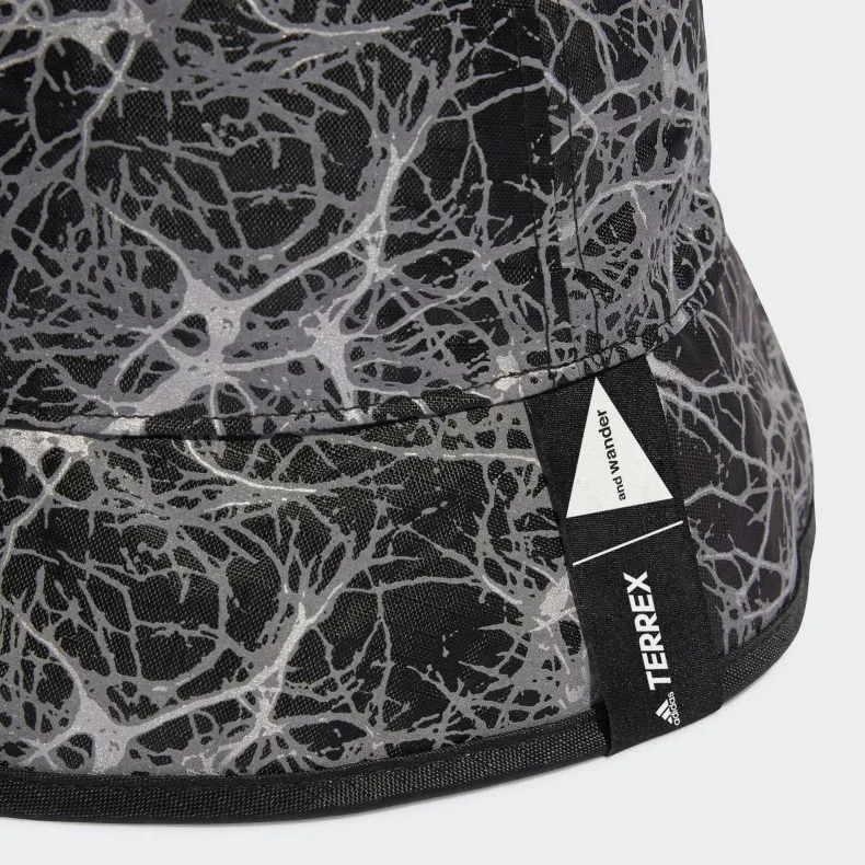 adidas TERREX x and wander Bucket Hat (Black/Multicolour)