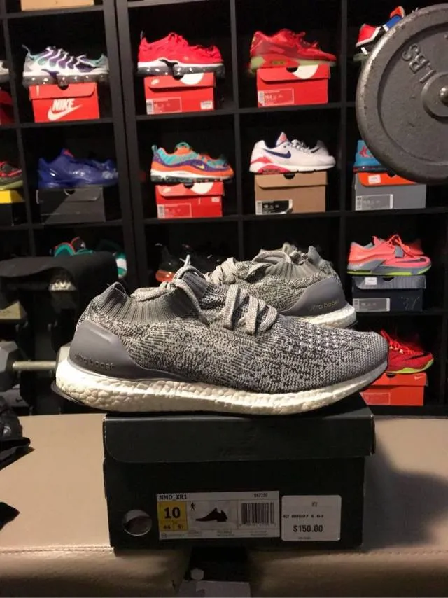 Adidas ultra boost uncaged grey sz 10 ultraboost