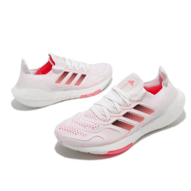 adidas Ultraboost 22 Heat.RDY W White Pink Women Running...