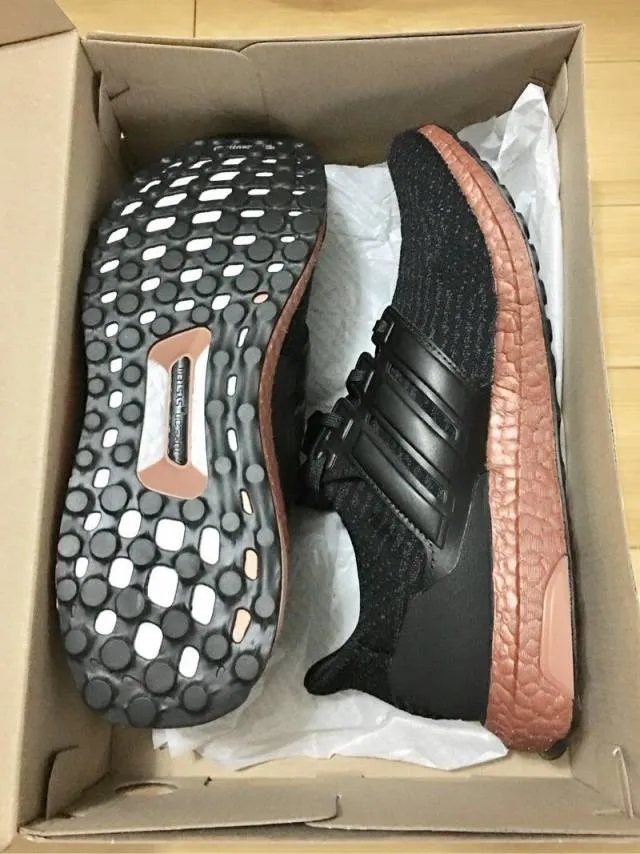 Adidas ultraboost 3.0 pk bronze core black cg4086•8.5&9.5u