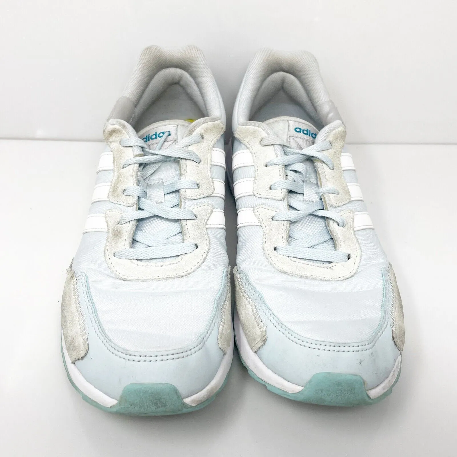 Adidas Womens Retrorun FZ2217 Blue Casual Shoes Sneakers Size 8.5