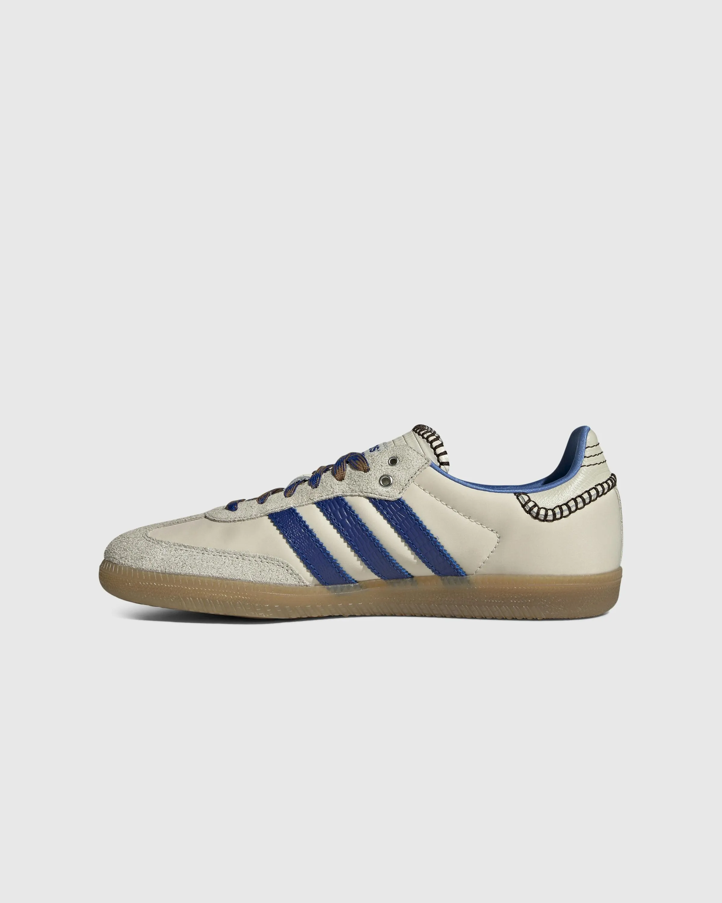 Adidas x Wales Bonner – Samba Cream/Blue | Highsnobiety Shop