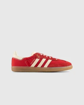 Adidas x Wales Bonner – WB Samba Scarlet/Ecru Tint/Scarlet | Highsnobiety Shop