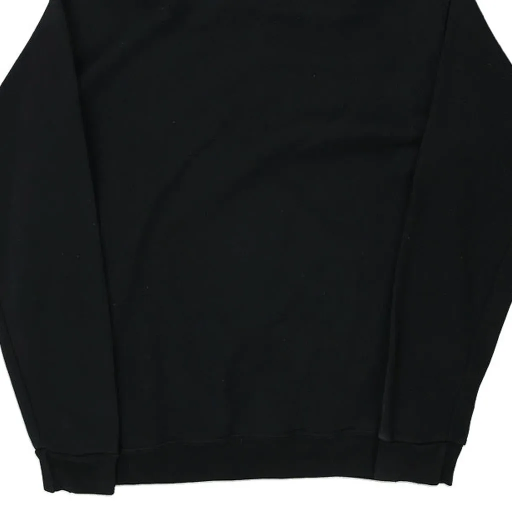 Age 10-12 Champion Hoodie - Medium Black Cotton Blend