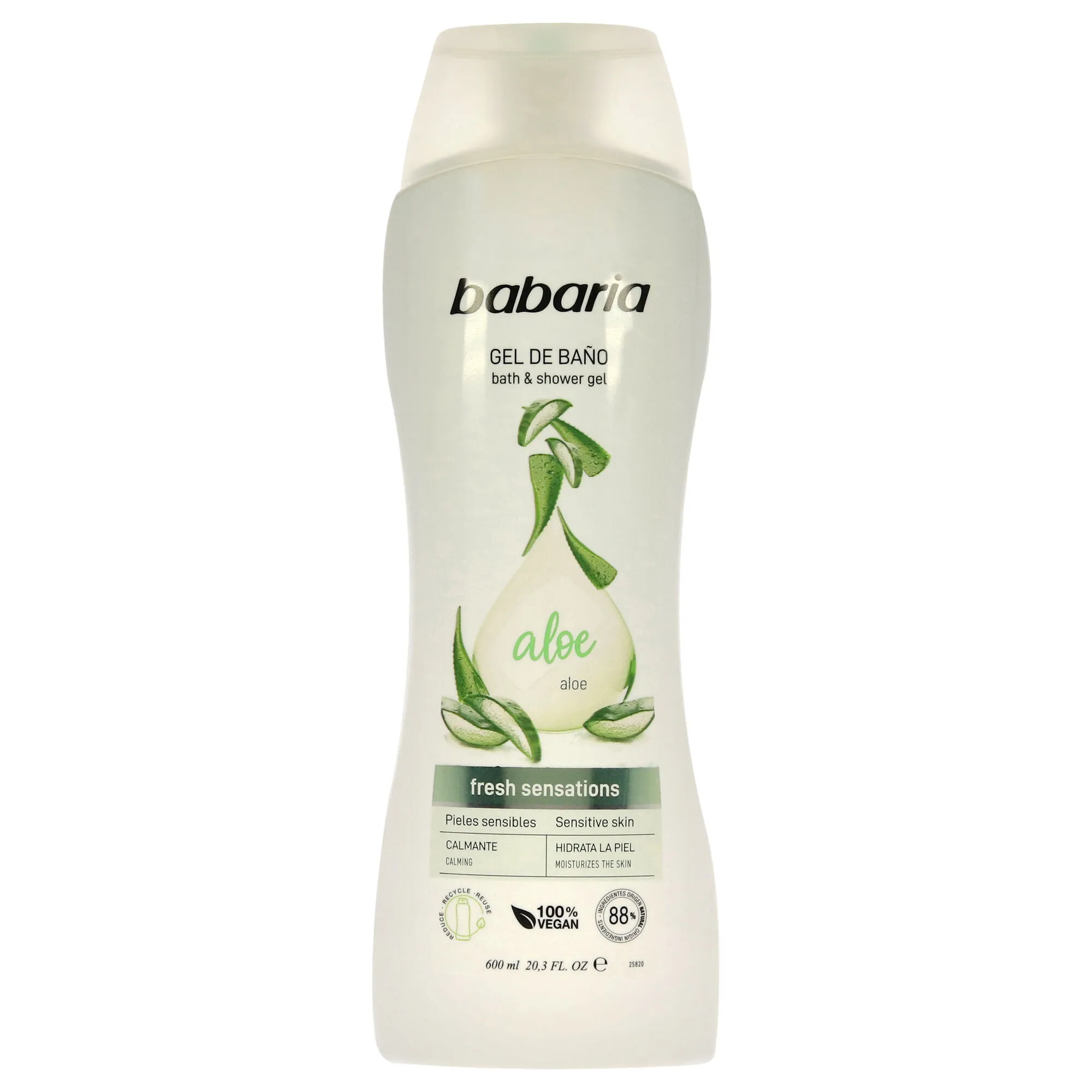 Aloe Vera Body Wash by Babaria for Unisex - 20.3 oz Body Wash