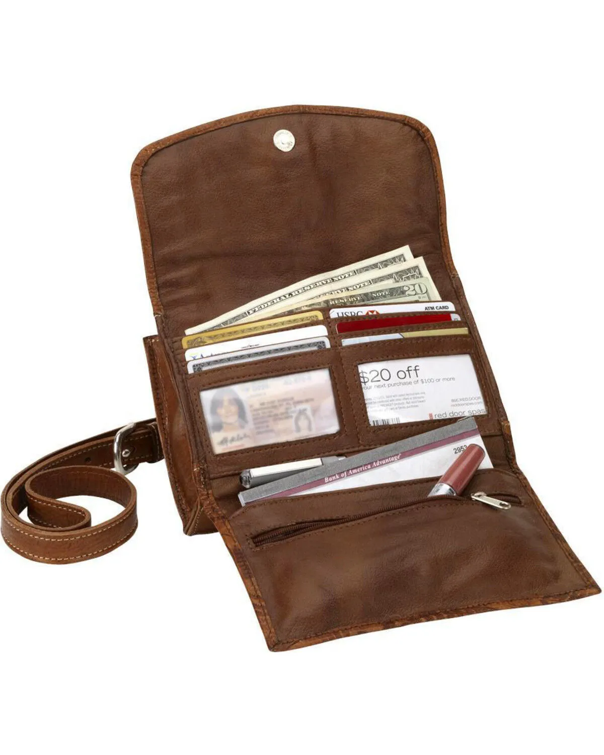 American West Women's Texas Two Step Crossbody Bag