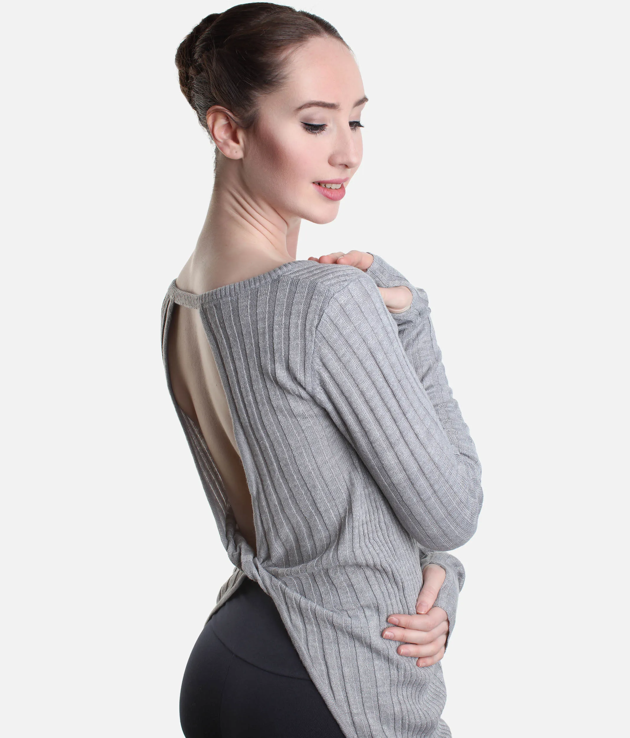 Amore Twist Back Dance Sweater - Z 1069