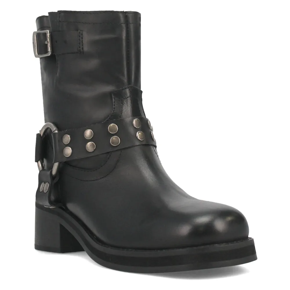 Anarchy Round Toe Motorcycle Boots