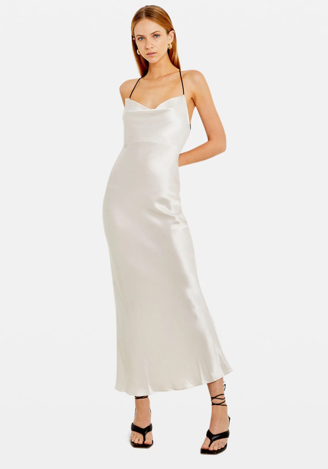 ANDREA DRESS IVORY