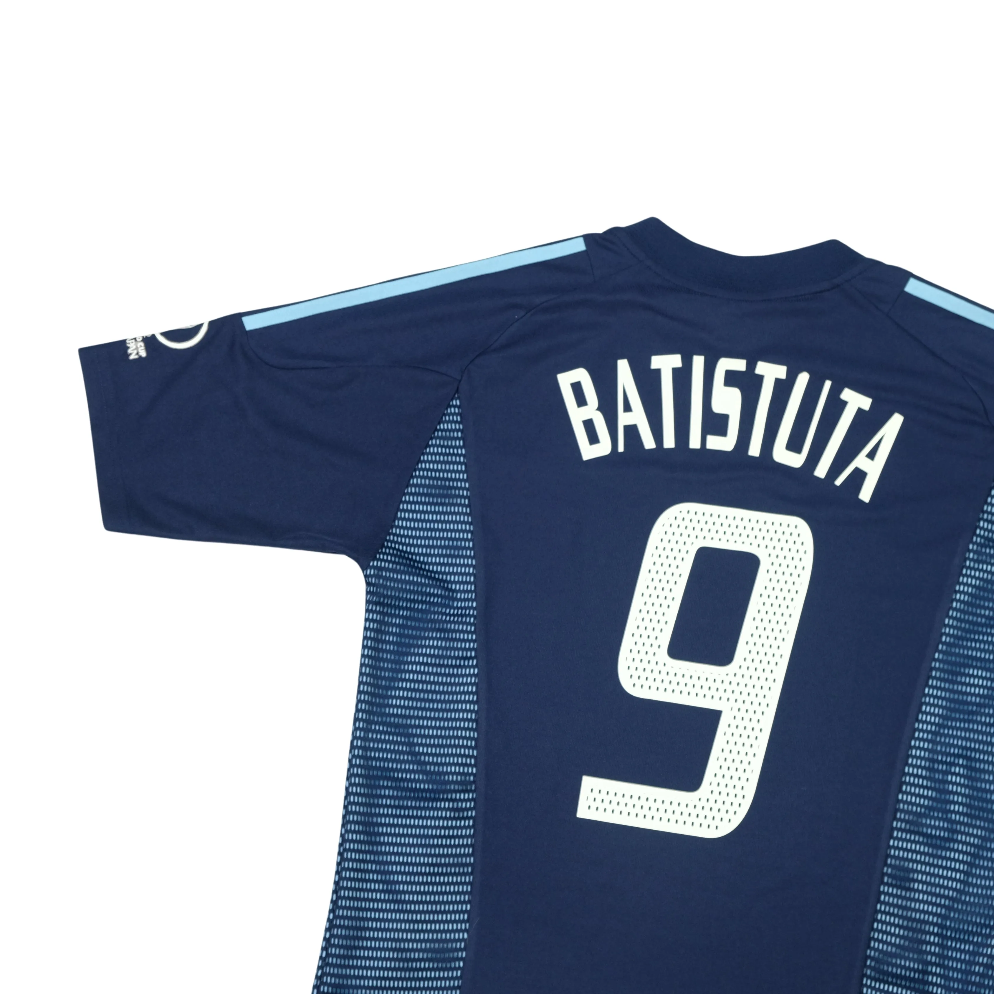 Argentina Batistuta 2002/2004 Adidas Away Football Shirt Medium