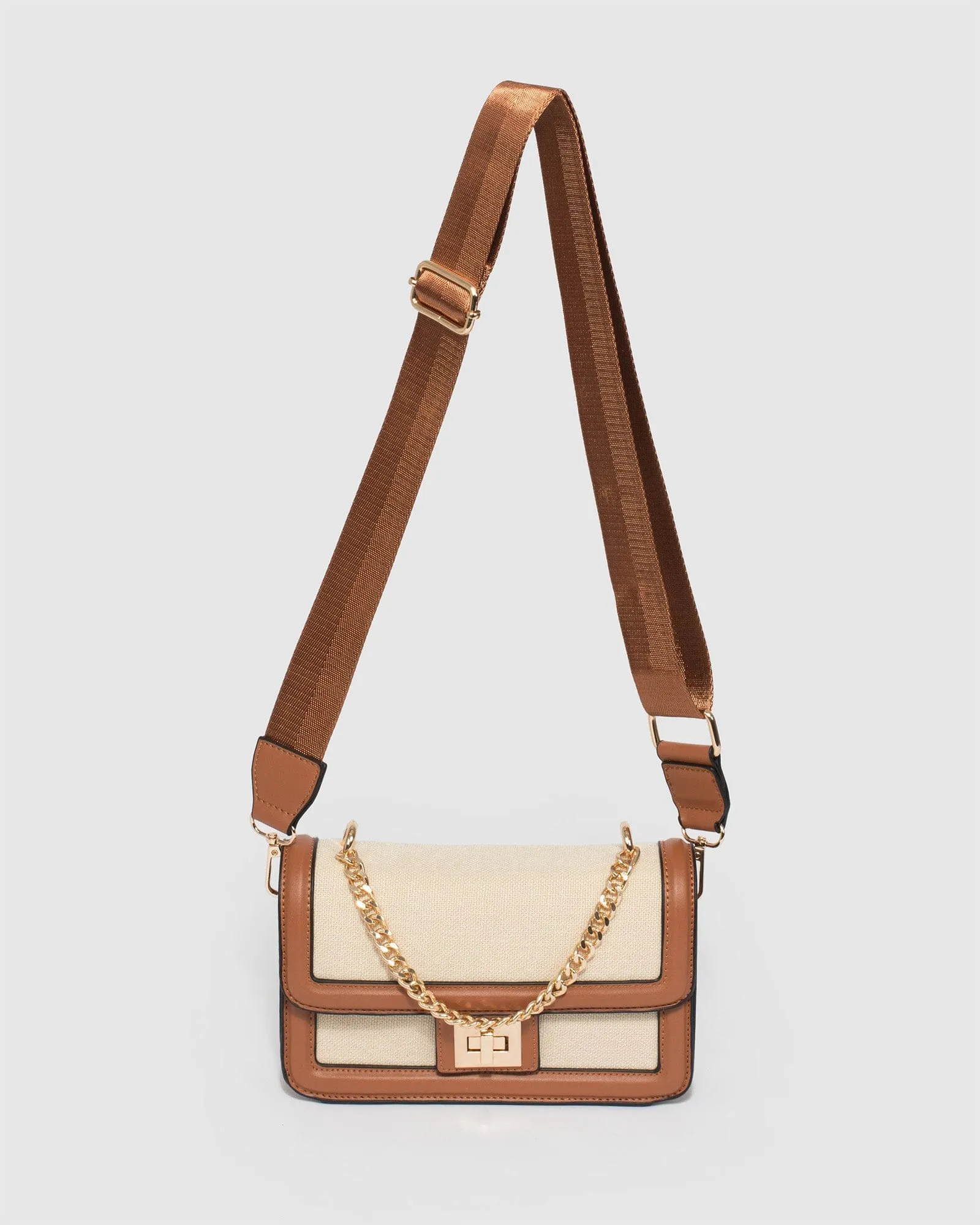 Ari Lock Crossbody Bag