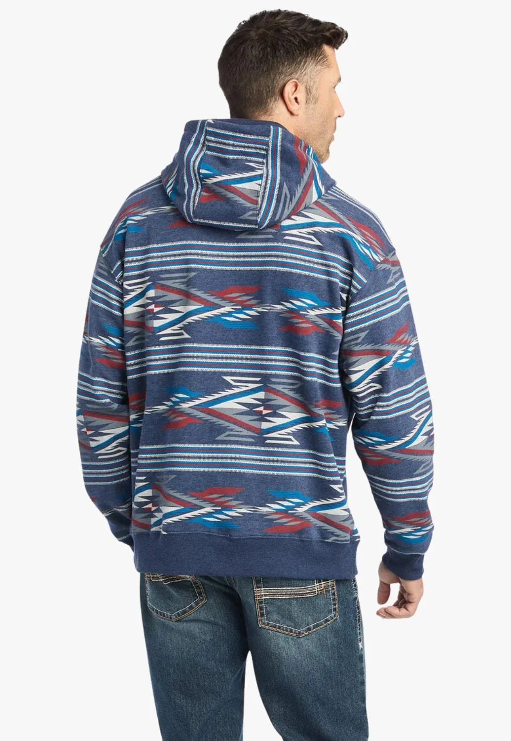 Ariat Mens All Over Printed Chimayo Hoodie