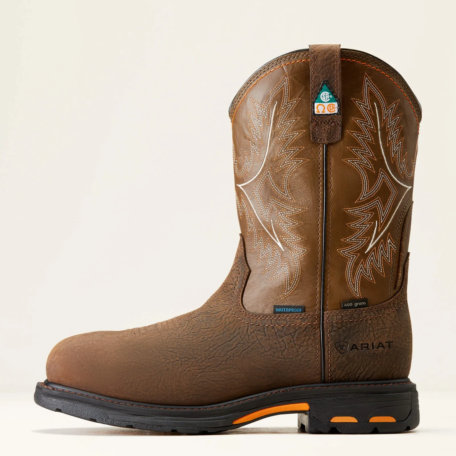 Ariat Men's WorkHog CSA Waterproof Insulated Composite Toe Work Boot