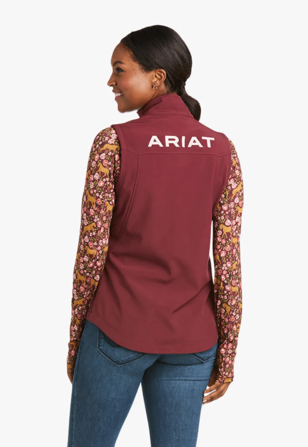 Ariat Womens New Team Softshell Vest