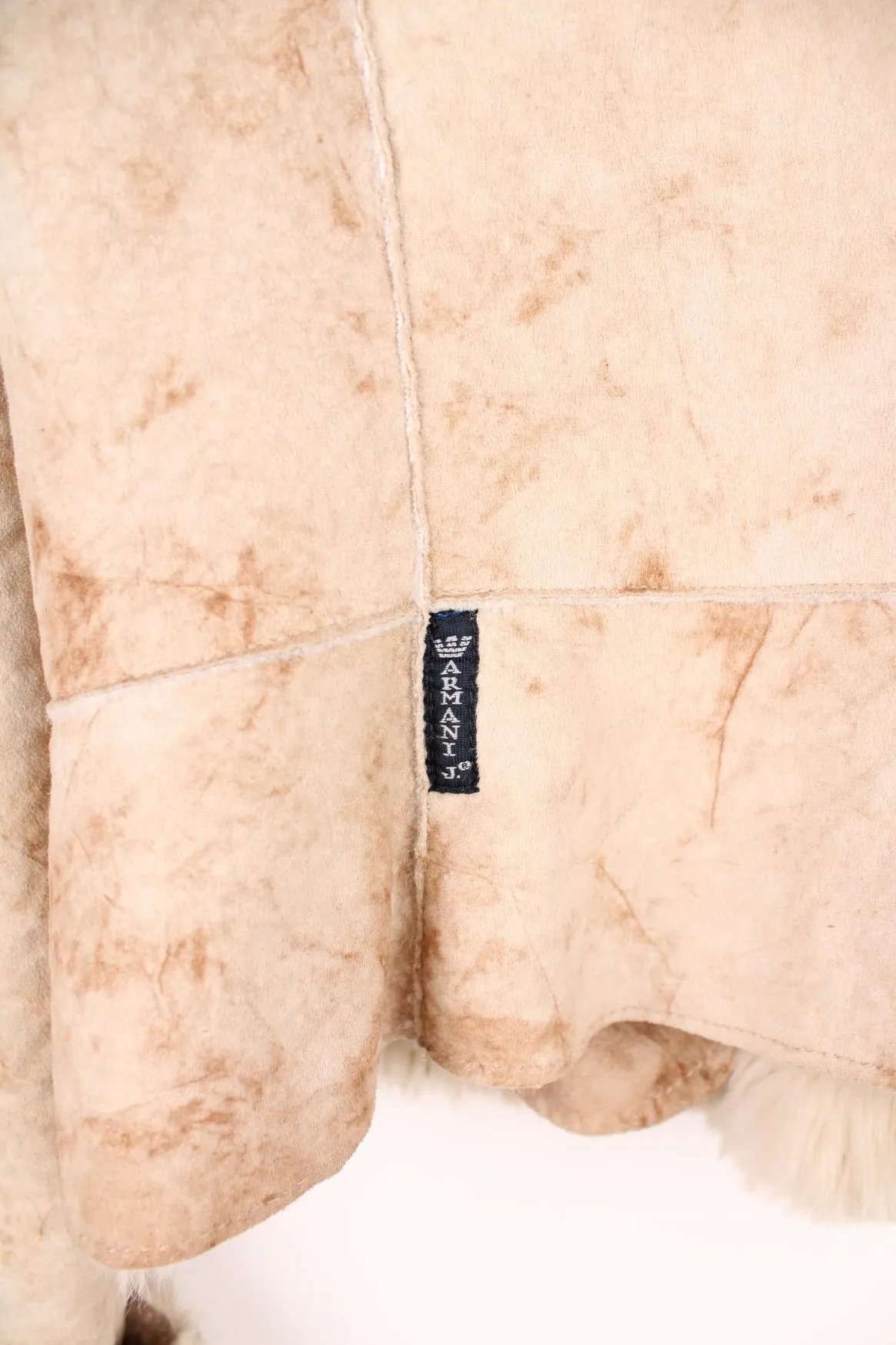 Armani Jeans Faux Fur Shearling Jacket