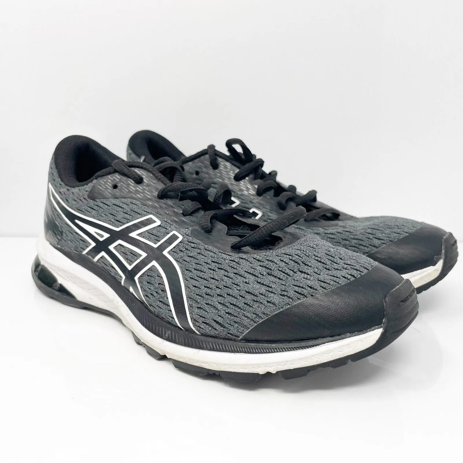 Asics Boys GT 1000 9 1014A150 Black Running Shoes Sneakers Size 6
