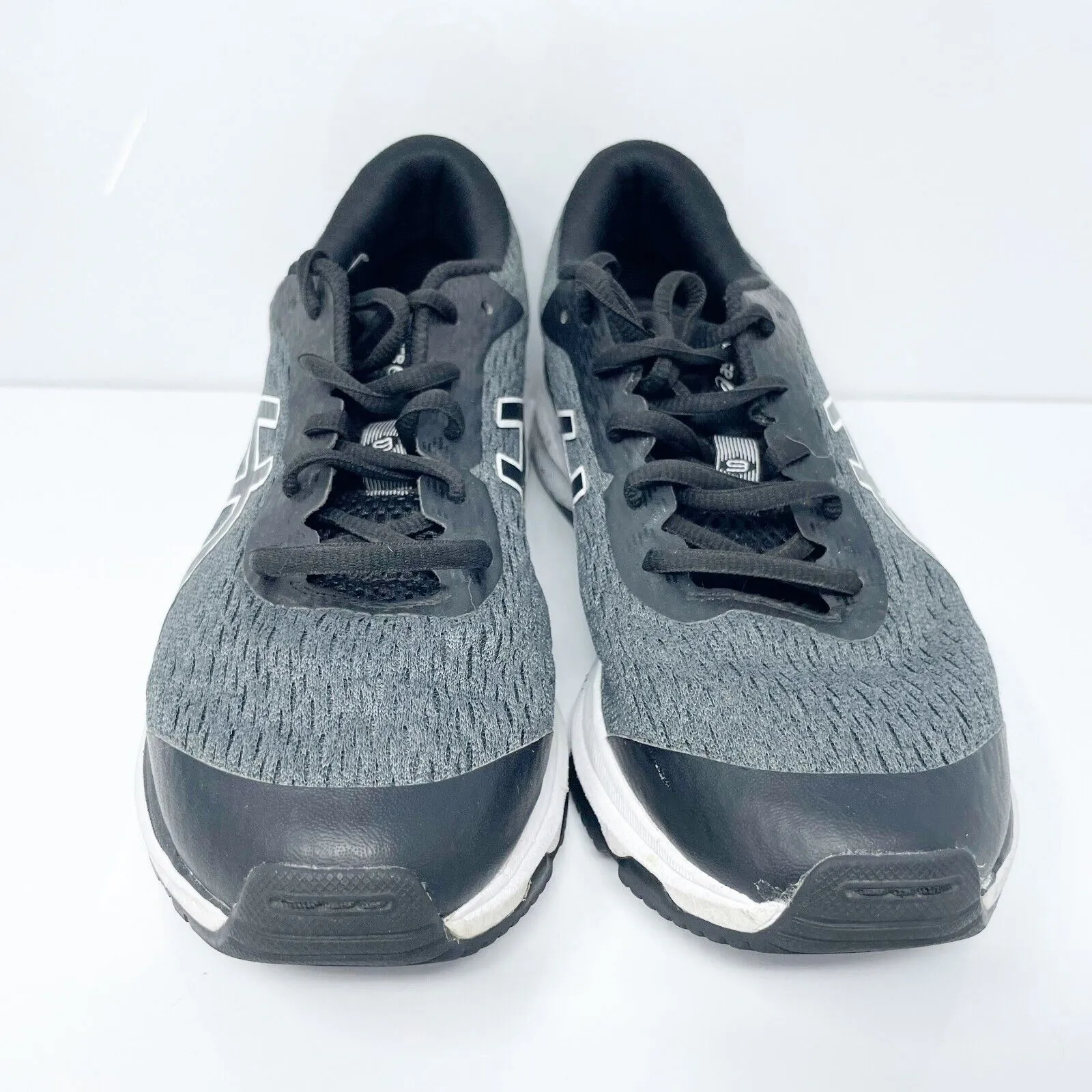 Asics Boys GT 1000 9 1014A150 Black Running Shoes Sneakers Size 6