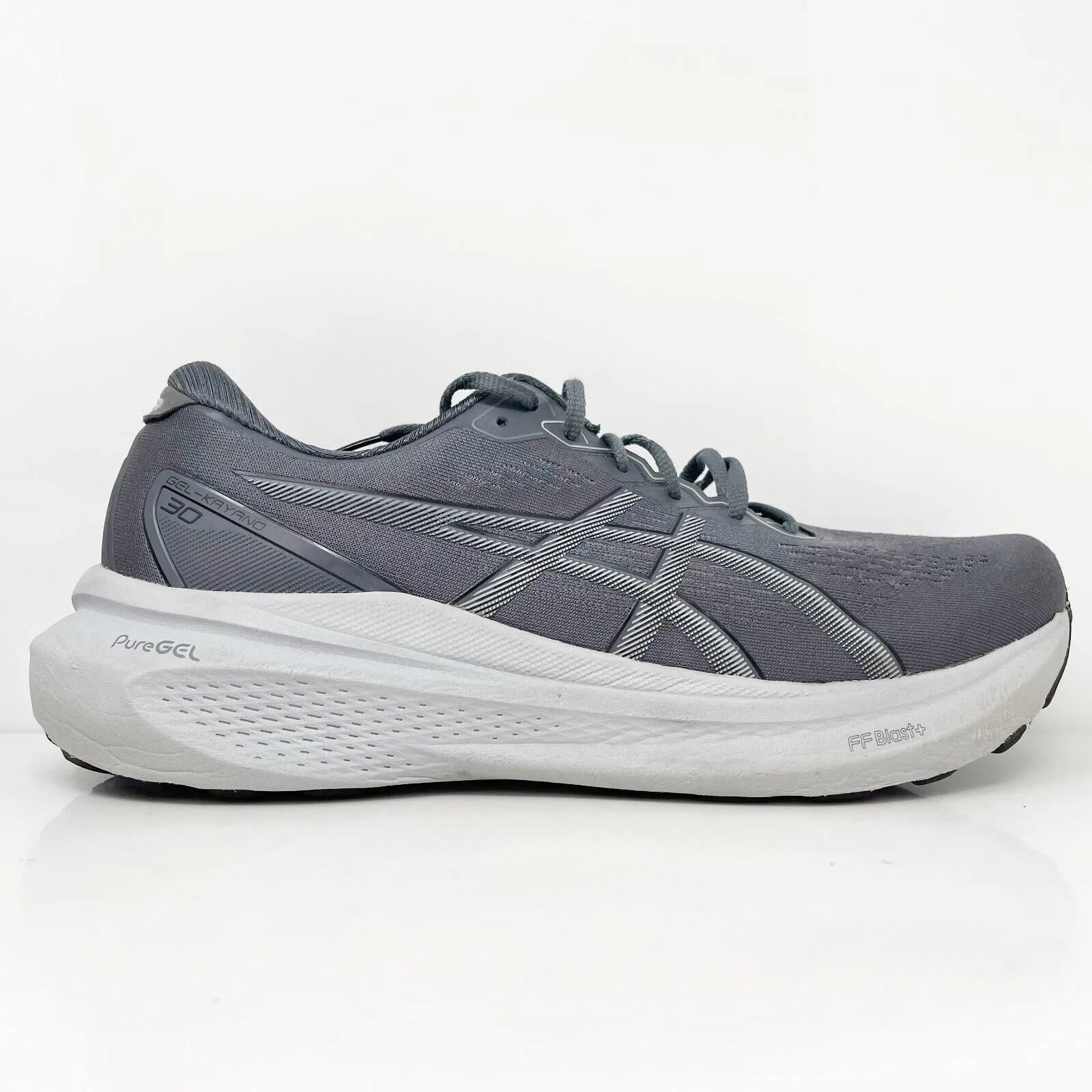 Asics Mens Gel Kayano 30 1011B548 Gray Running Shoes Sneakers Size 12