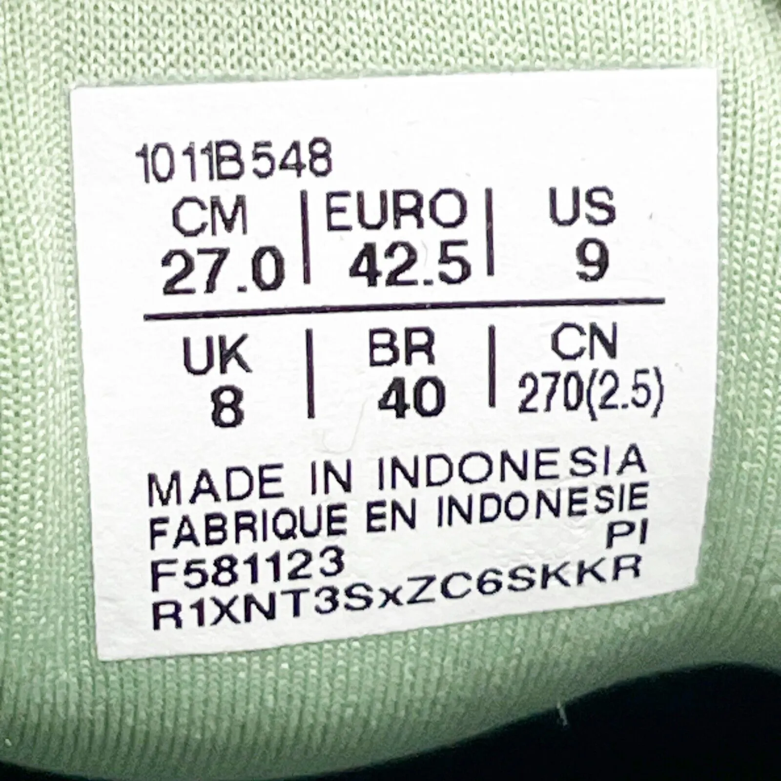 Asics Mens Gel kayano 30 1011B548 Green Running Shoes Sneakers Size 9