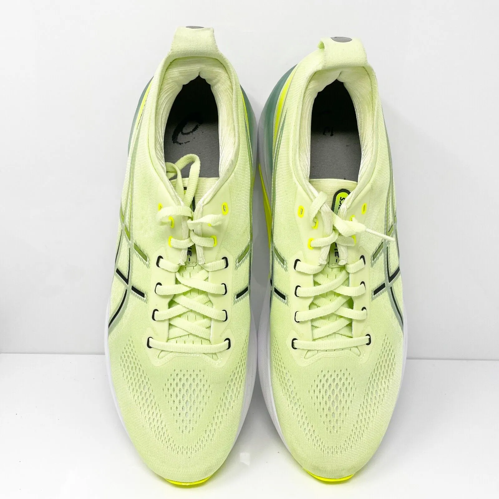 Asics Mens Gel Kayano 31 1011B867 Green Running Shoes Sneakers Size 14
