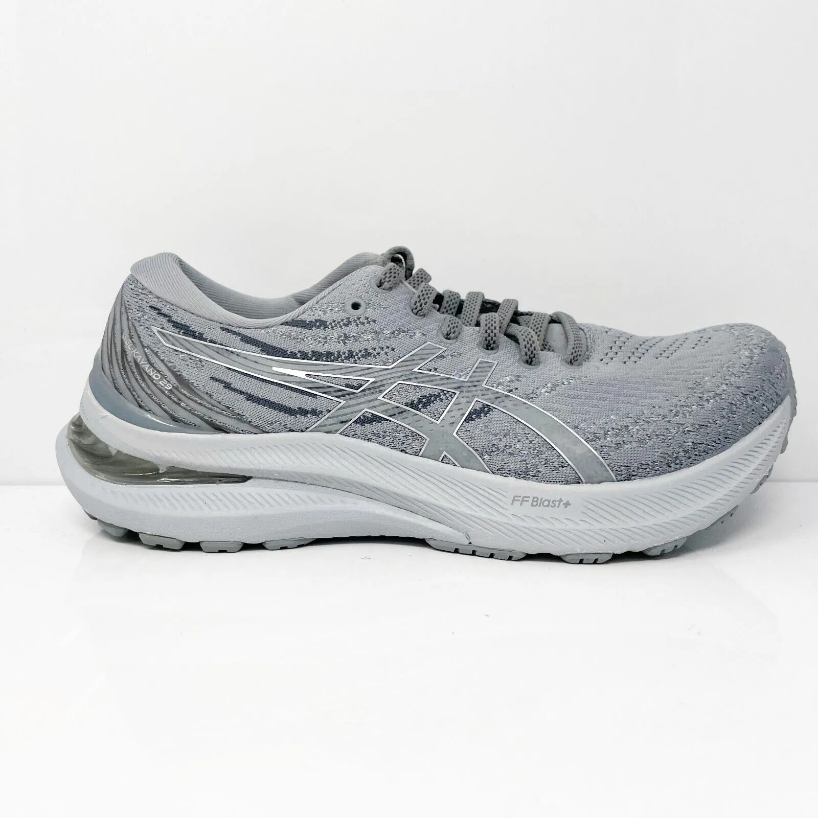 Asics Womens Gel Kayano 29 1012B272 Gray Running Shoes Sneakers Size 8