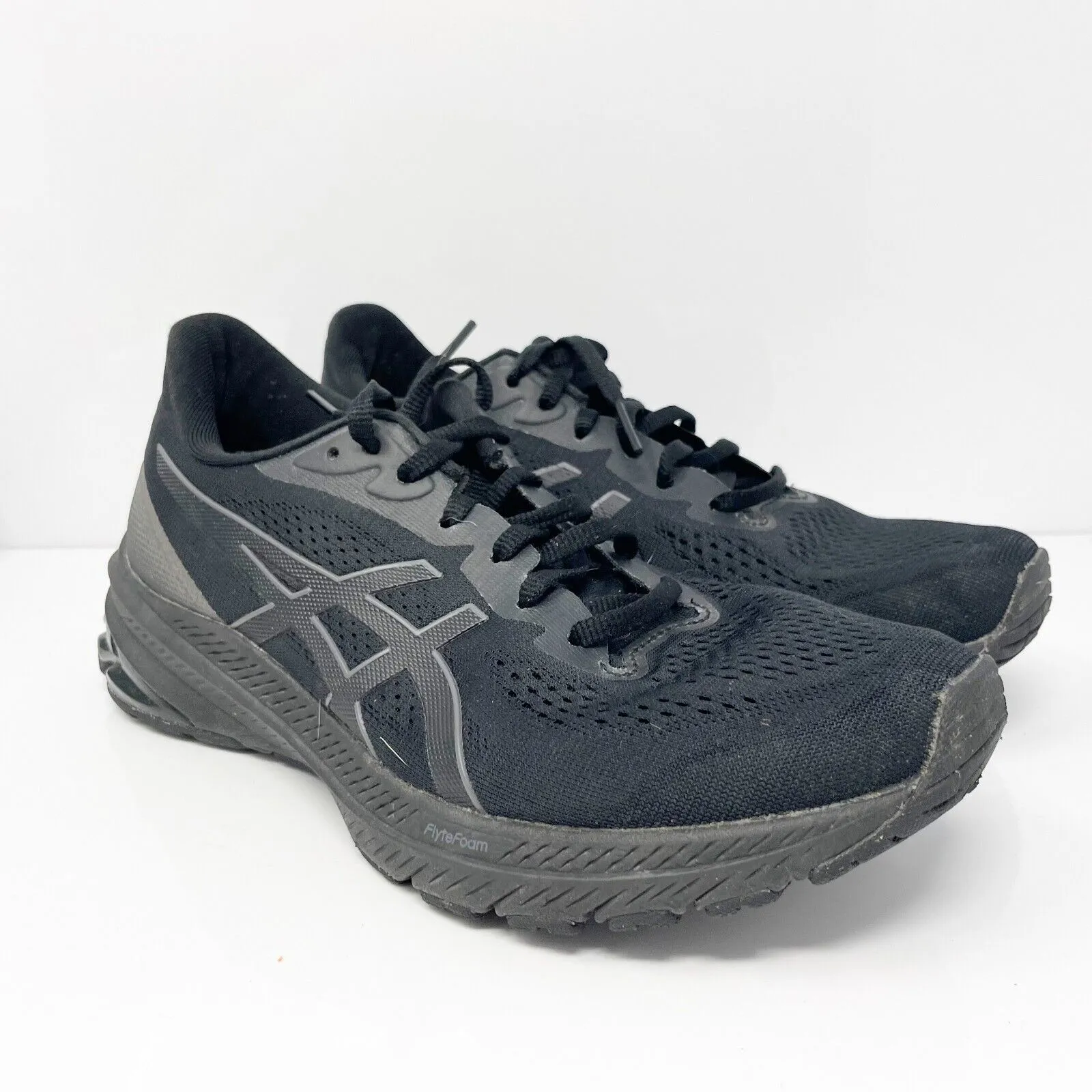 Asics Womens GT 1000 12 1012B450 Black Running Shoes Sneakers Size 9